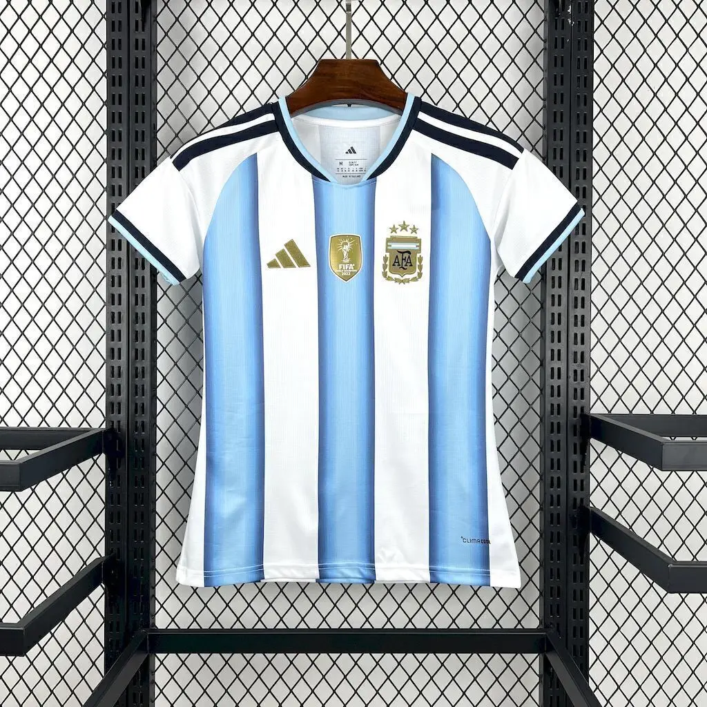 Camisa Argentina Home 2026 - Adidas Torcedor Feminina