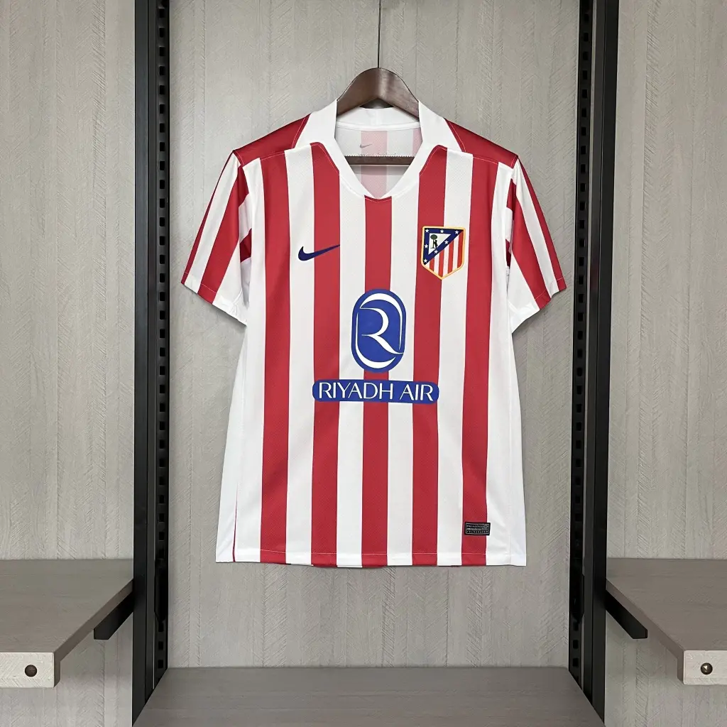 Camisa Atlético de Madrid Home 25/26 - Adidas Torcedor Masculina