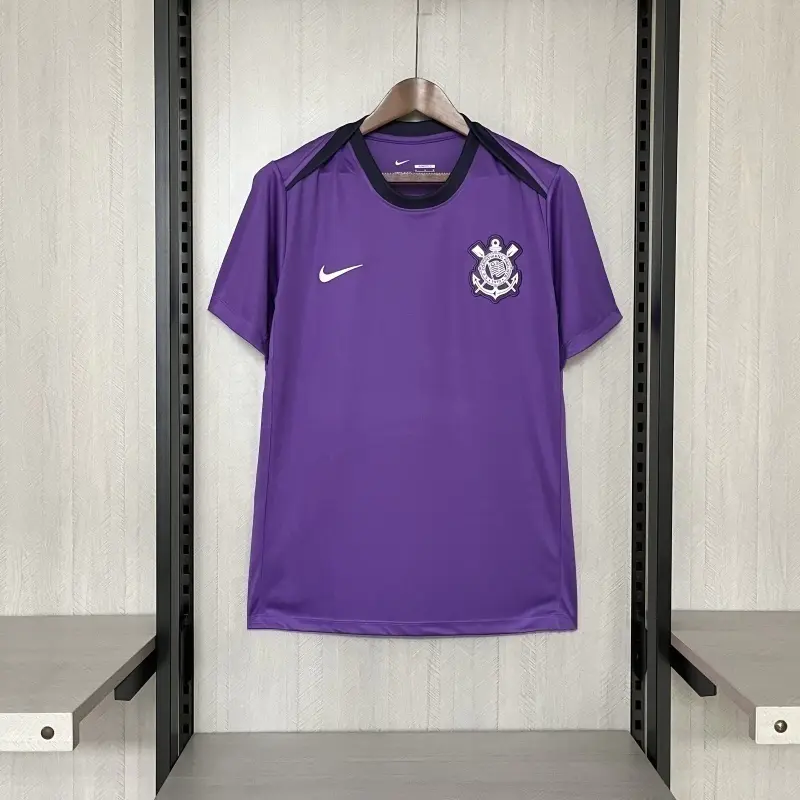 Camisa Corinthians de Treino 25/26 - Roxo (Pré-Venda)