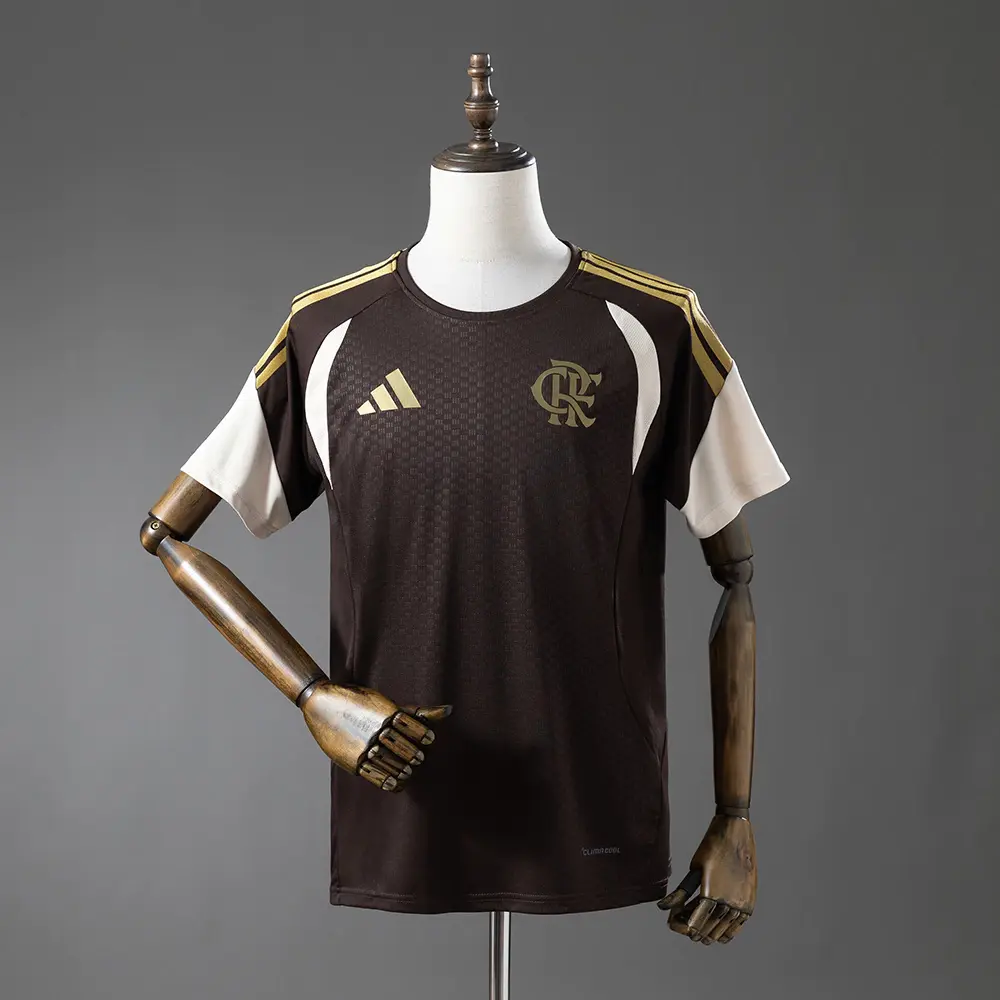 Camisa Flamengo 26/27 Treino Marrom - Versão Torcedor — imagem 1