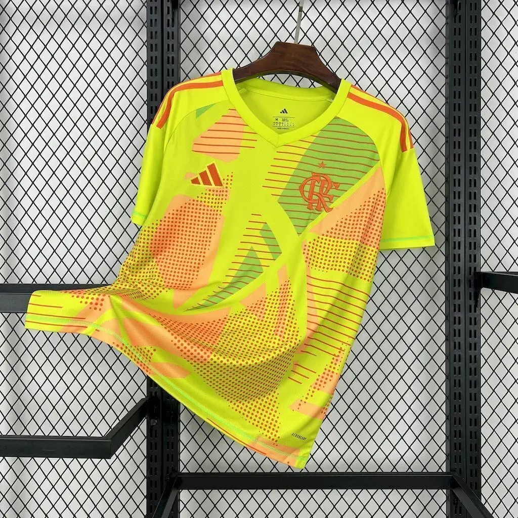 Camisa Flamengo Goleiro Amarela 25/26 - Versão Torcedor Lançamento — imagem 1