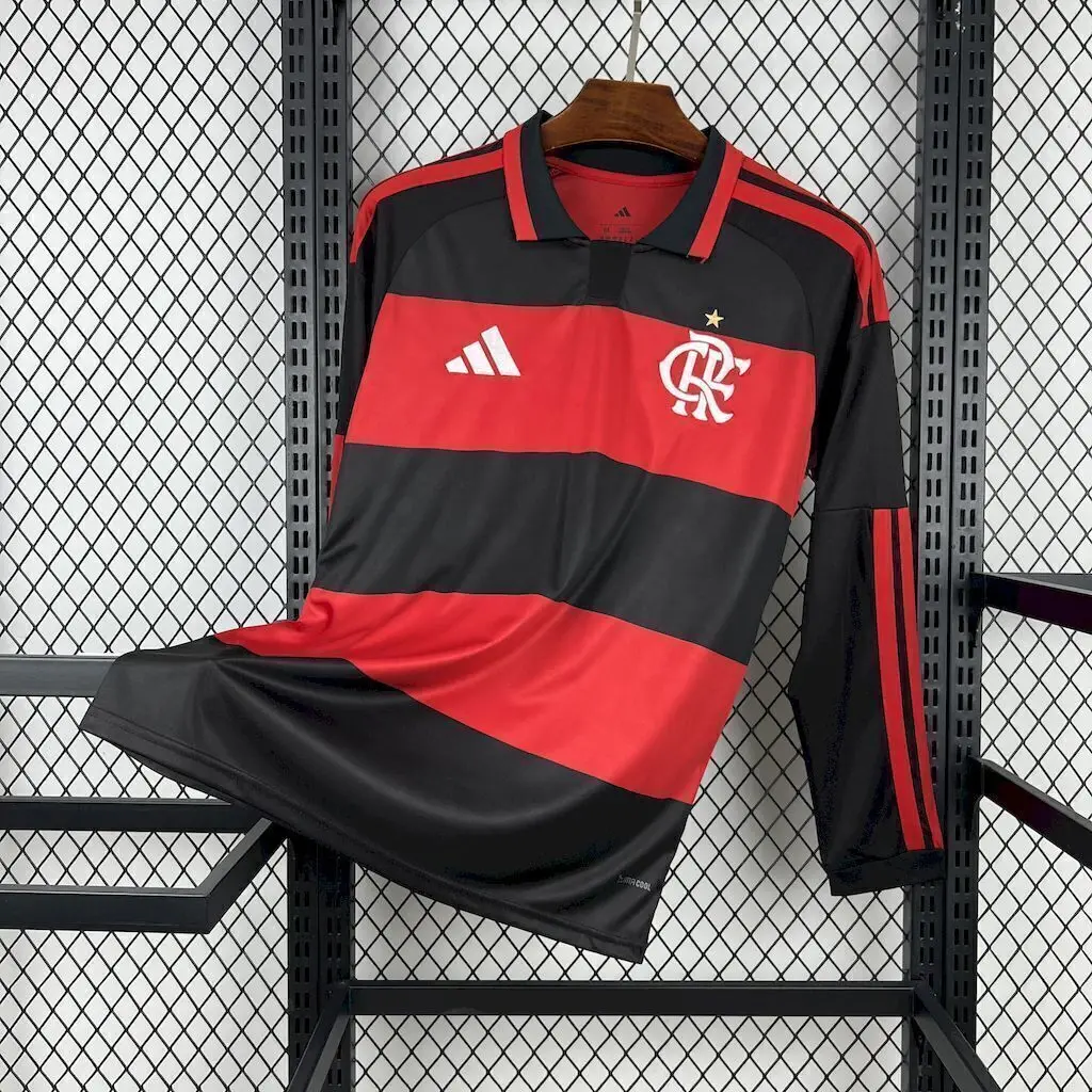 Camisa Flamengo Home 26/27 Manga Longa - Versão Torcedor — imagem 1