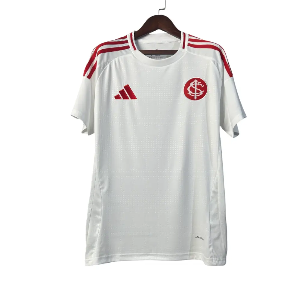 Camisa Internacional Treino Branca 25/26 - Adidas Torcedor Masculina
