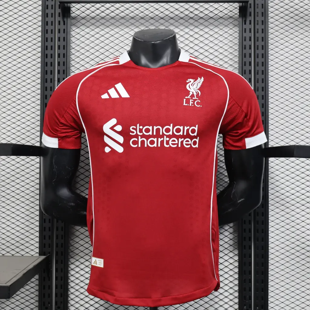 Camisa Liverpool Home 25/26 - Nike Versão Jogador