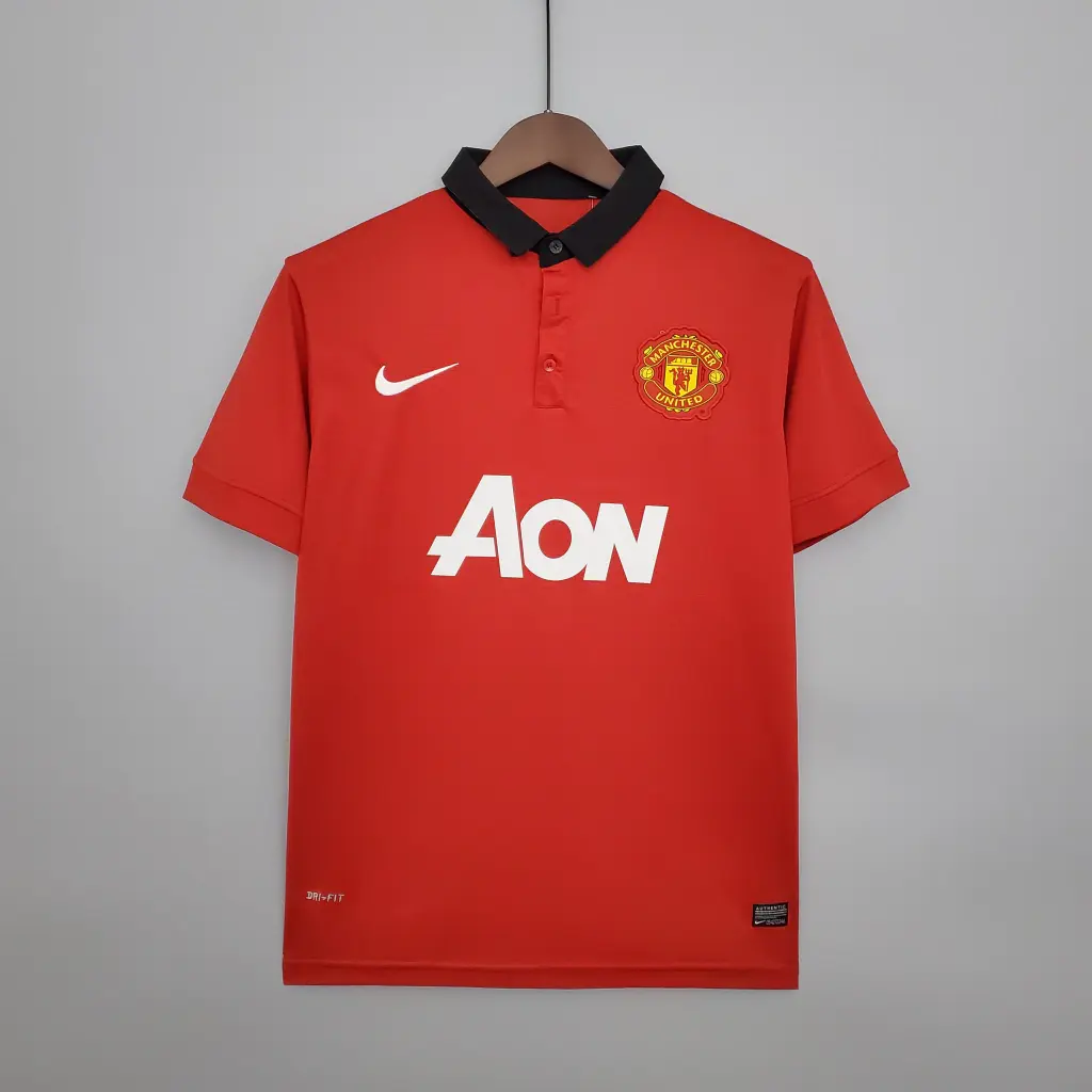 Camisa Manchester United Retrô 2013/2014 Vermelha - Nike