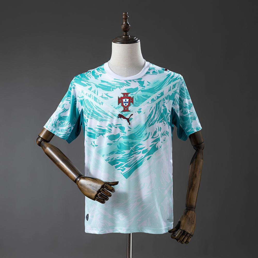 Camisa Seleção Portugal Torcedor 26/27 Puma Away Masculina Branca e Azul — imagem 1