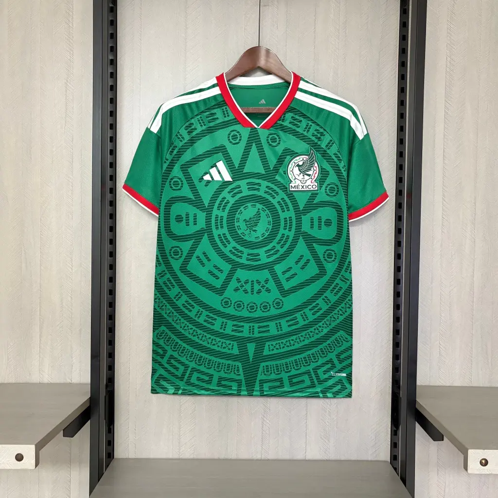 Camisa Seleção México Home Torcedor 2026 s/n Adidas Masculina - Verde — imagem 1