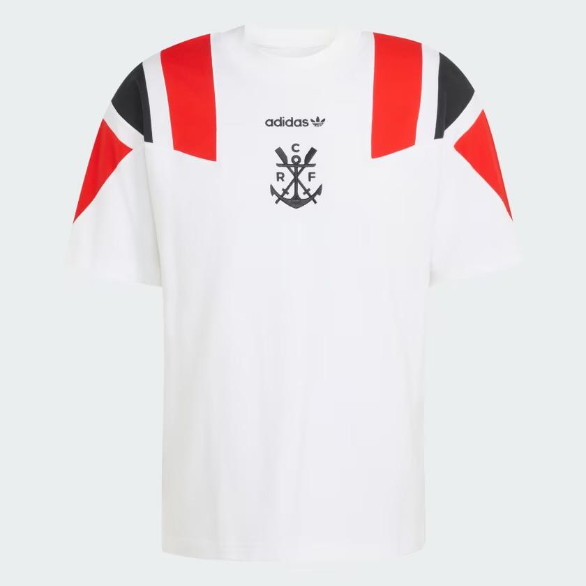CAMISETA EQT CR 2 FLAMENGO 26/27 - Branco — imagem 1