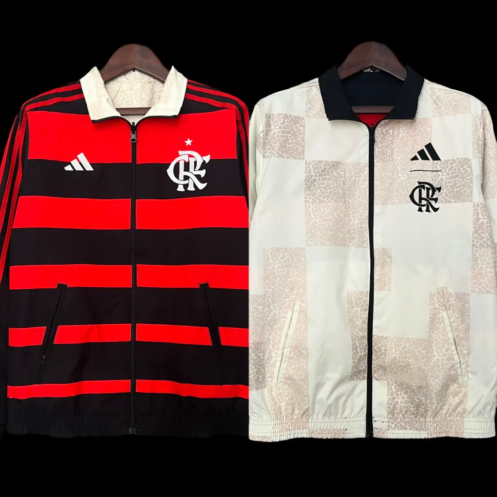 Jaqueta Corta-Vento Flamengo Reversível 24/25