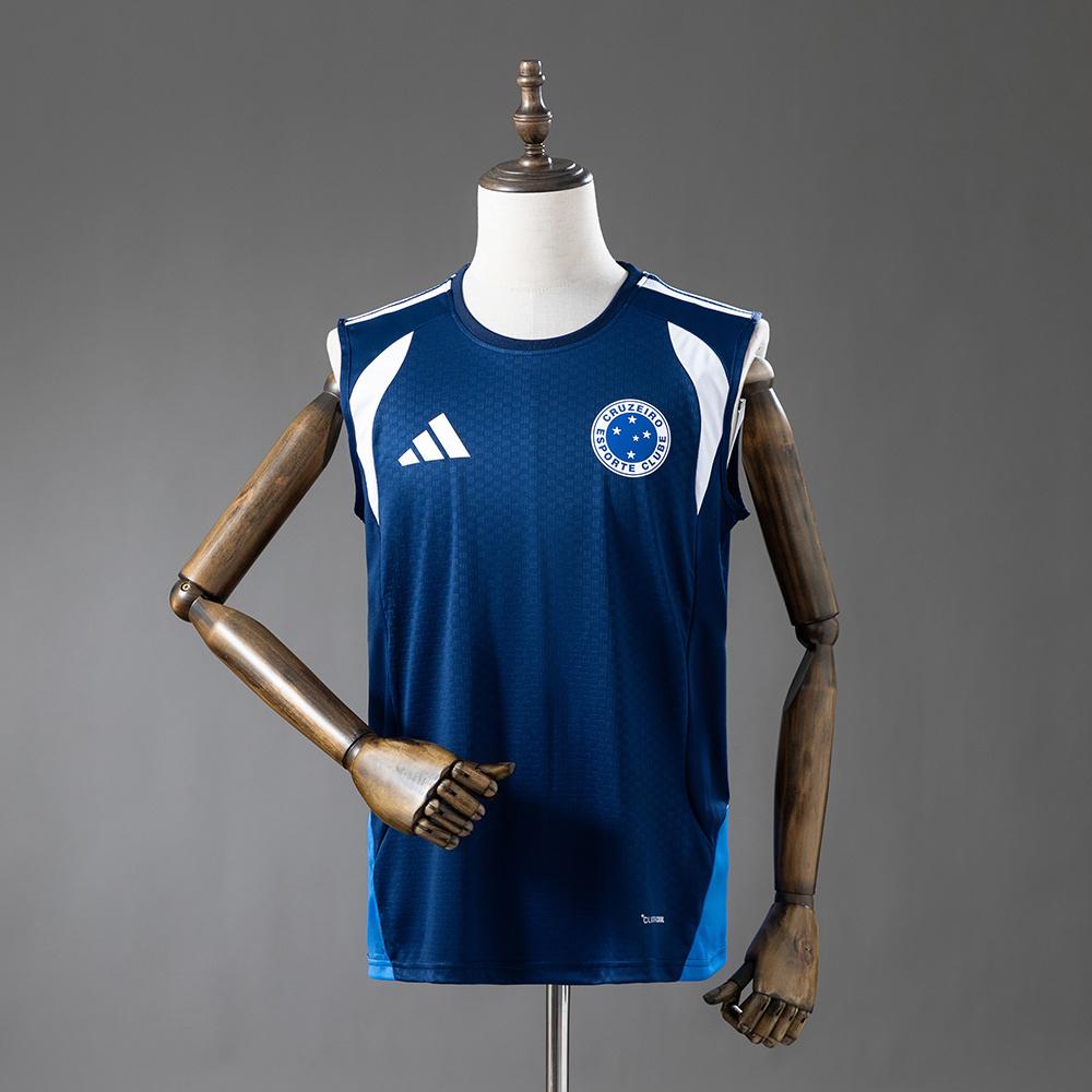 Regata Cruzeiro 26/27 Treino Azul - Adidas Versão Torcedor — imagem 1
